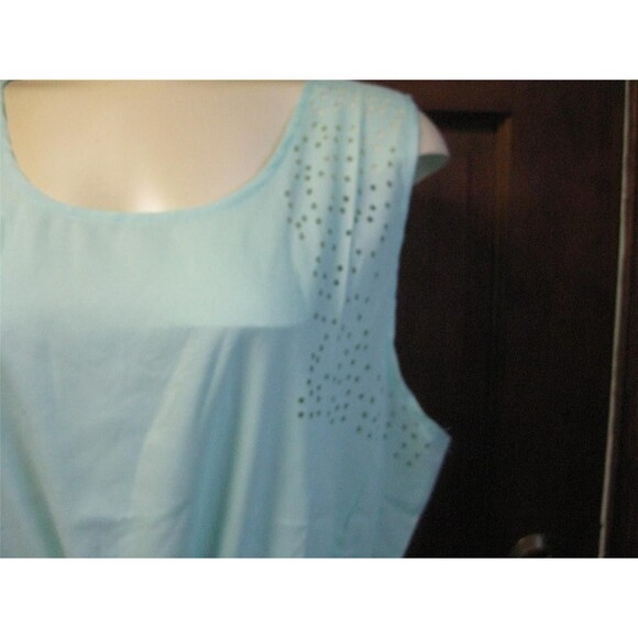 Mint Green Stylish Square Neck Hollow Out Drawstring Flare Dress For Women - Picture 1 of 4